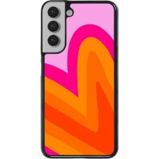 Samsung Galaxy S22+ Case Hülle - Valentine 2024 heart gradient