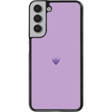 Samsung Galaxy S22+ Case Hülle - Valentine 2023 purpule single heart