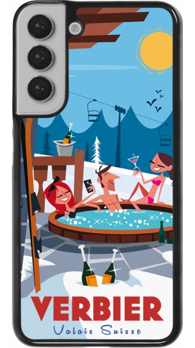 Coque Samsung Galaxy S22+ - Verbier Mountain Jacuzzi