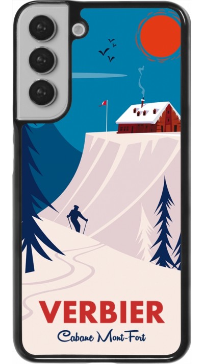 Coque Samsung Galaxy S22+ - Verbier Cabane Mont-Fort