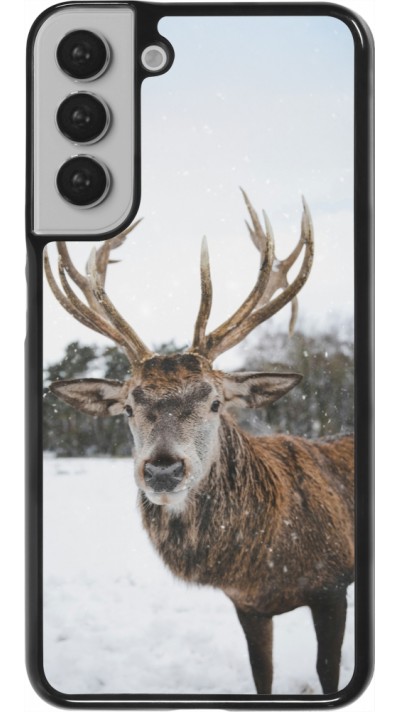 Coque Samsung Galaxy S22+ - Winter 25 Winter reindeer