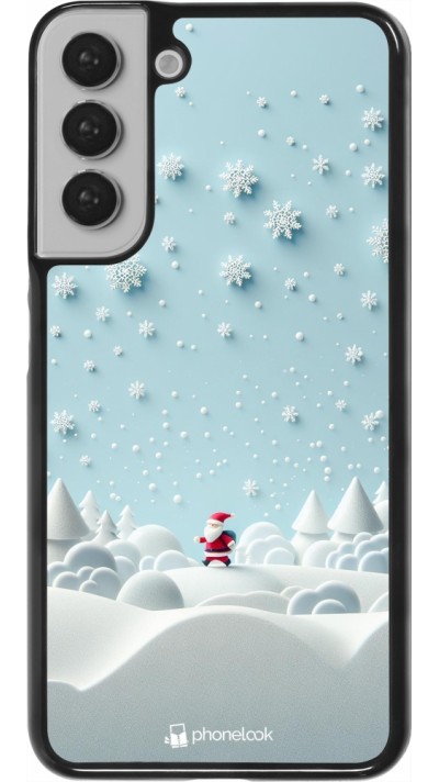 Coque Samsung Galaxy S22+ - Noël 2023 Petit Père Flocon