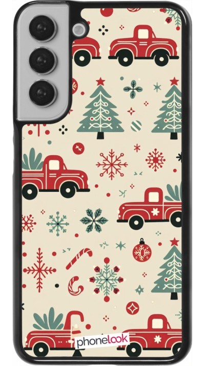Coque Samsung Galaxy S22+ - Noël 2024 Camion Sapin