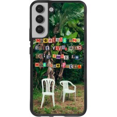 Coque Samsung Galaxy S22+ - Silicone rigide noir Chairs DTMF