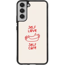 Samsung Galaxy S22+ Case Hülle - Silikon schwarz Saint Valentines Day 26 Self love self care