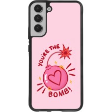 Coque Samsung Galaxy S22+ - Silicone rigide noir Saint Valentines Day 26 You are the bomb