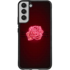 Samsung Galaxy S22+ Case Hülle - Silikon schwarz Spring 23 neon rose