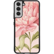 Coque Samsung Galaxy S22+ - Silicone rigide noir Just Bloom Spring 2026