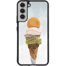 Coque Samsung Galaxy S22+ - Silicone rigide noir Summer 2025 Cornet