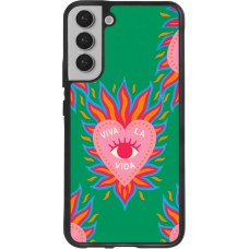 Samsung Galaxy S22+ Case Hülle - Silikon schwarz Viva la vida 2026