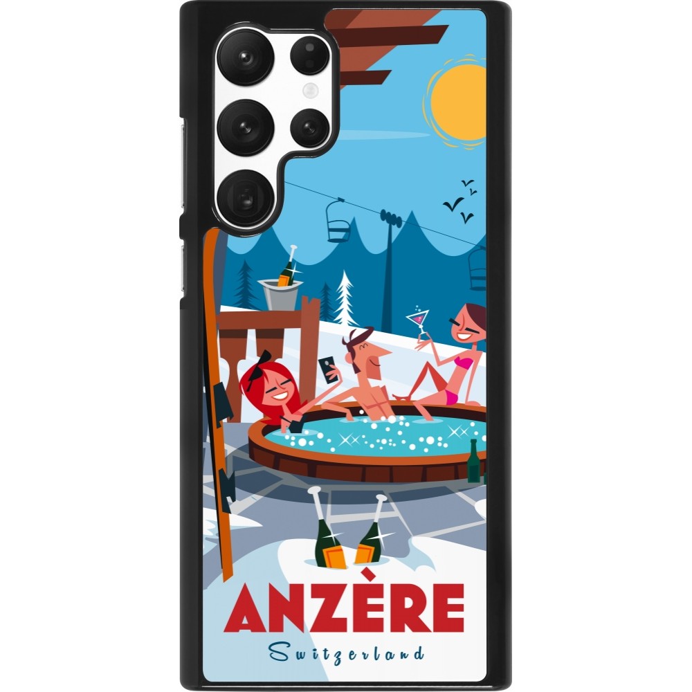 Coque Samsung Galaxy S22 Ultra - Anzère Mountain Jacuzzi
