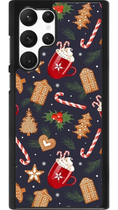 Coque Samsung Galaxy S22 Ultra - Christmas 25 Pattern Gingerbread House