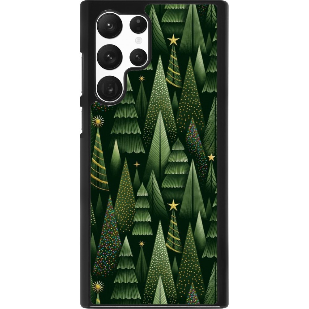 Coque Samsung Galaxy S22 Ultra - Christmas 25 Pattern Xmas Tree