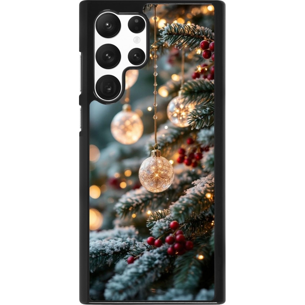 Coque Samsung Galaxy S22 Ultra - Christmas 25 Xmas Decorated Tree
