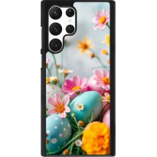 Coque Samsung Galaxy S22 Ultra - Easter 2026 Eggs with flowers