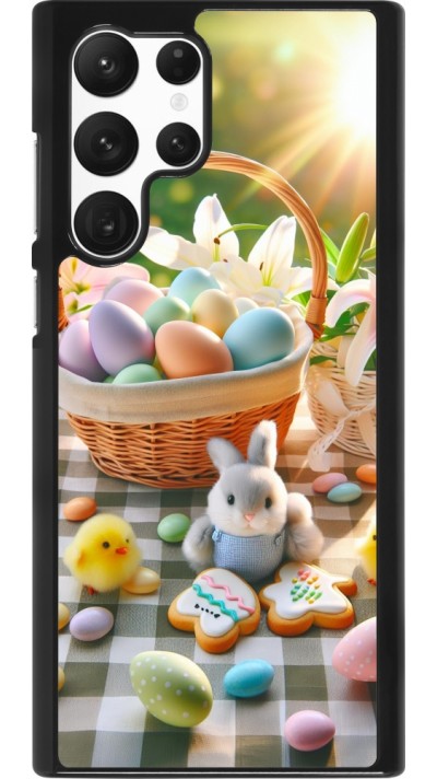 Coque Samsung Galaxy S22 Ultra - Easter 2025 Panier Pâques