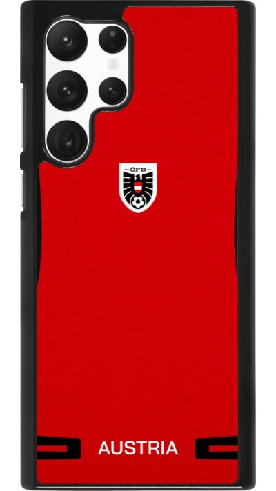 Coque Samsung Galaxy S22 Ultra - Maillot de football Autriche 2026 personnalisable