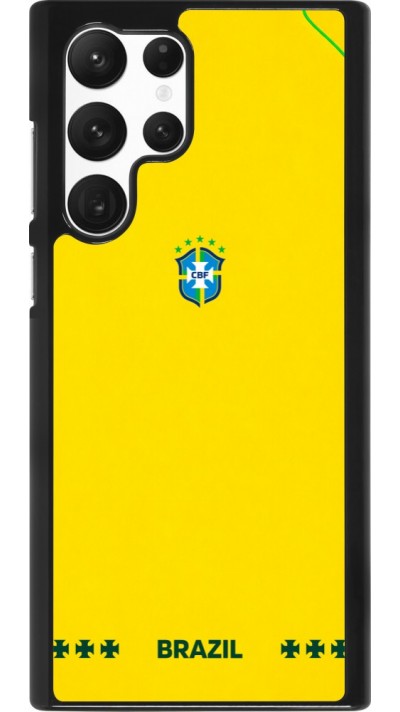 Coque Samsung Galaxy S22 Ultra - Maillot de football Bresil 2026 personnalisable