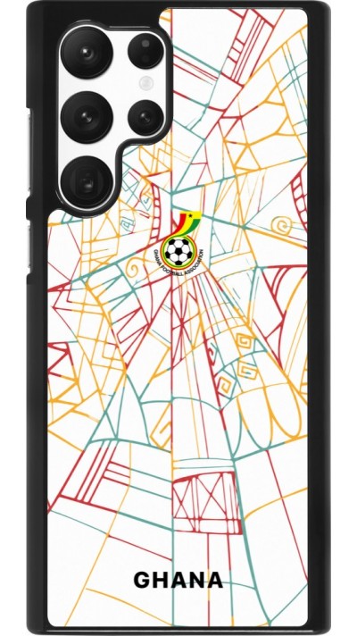 Coque Samsung Galaxy S22 Ultra - Maillot de football Ghana 2026 personnalisable