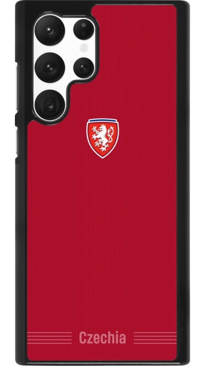 Coque Samsung Galaxy S22 Ultra - Maillot de football Répuplique Tchèque 2026 personnalisable