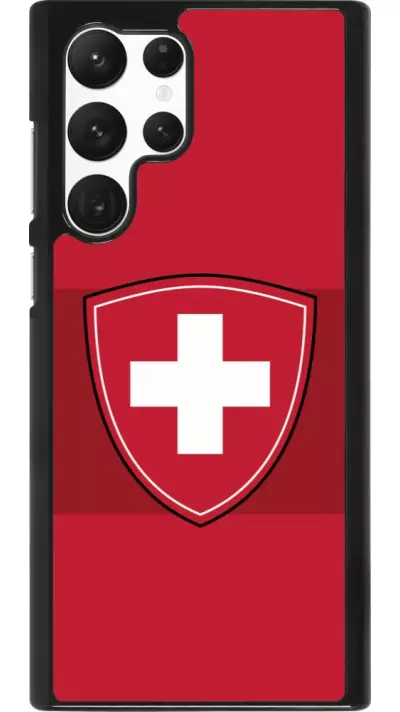 Coque Samsung Galaxy S22 Ultra - Hockey World Championship Ecusson Suisse