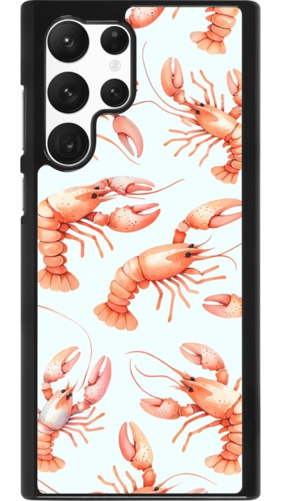 Coque Samsung Galaxy S22 Ultra - Pattern de homards pastels