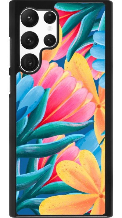 Coque Samsung Galaxy S22 Ultra - Spring 23 colorful flowers