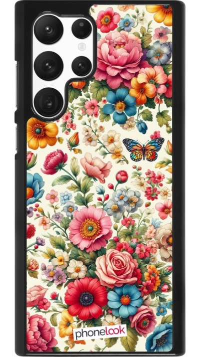Coque Samsung Galaxy S22 Ultra - Spring 25 printemps fleuri