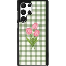 Coque Samsung Galaxy S22 Ultra - Green vichy tulips 2026