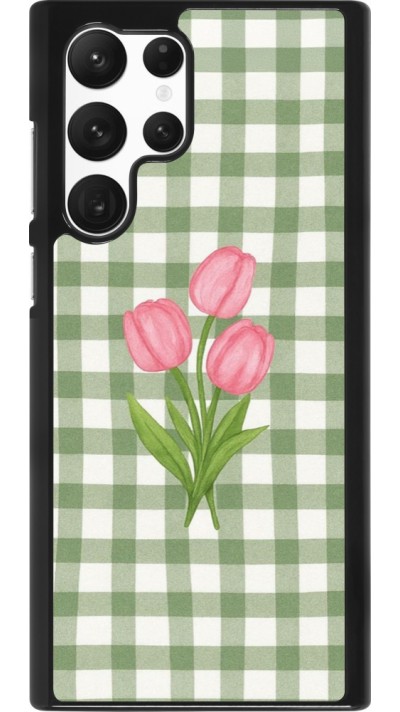 Coque Samsung Galaxy S22 Ultra - Green vichy tulips 2026