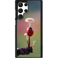 Coque Samsung Galaxy S22 Ultra - Ladybird on a mushroom 2026