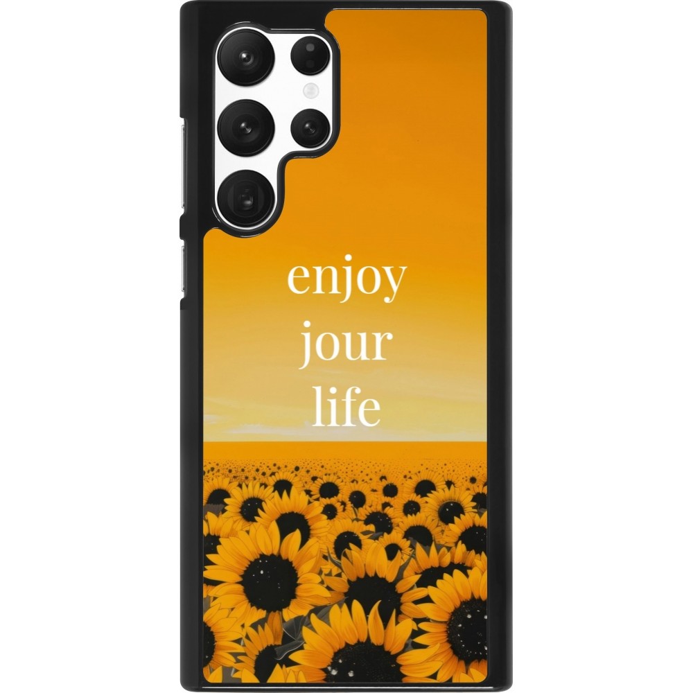 Coque Samsung Galaxy S22 Ultra - Summer 2025 Enjoy your life