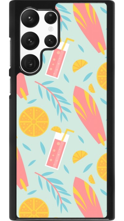 Coque Samsung Galaxy S22 Ultra - Summer 2025 Pattern citron