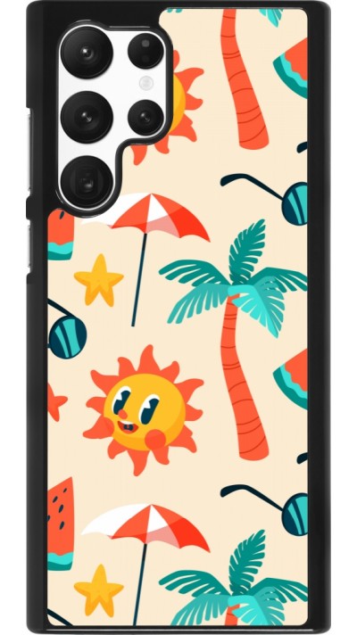 Coque Samsung Galaxy S22 Ultra - Summer 2025 Pattern soleil