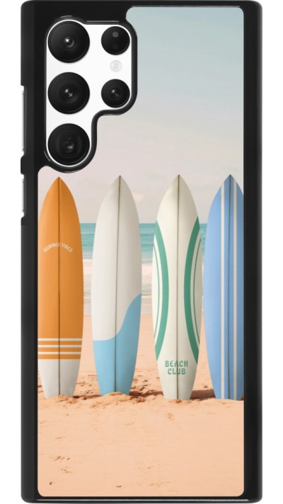 Samsung Galaxy S22 Ultra Case Hülle - Summer surfboard 2025