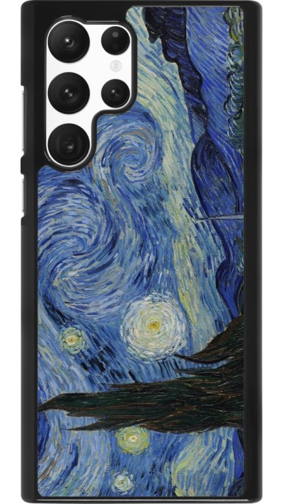 Coque Samsung Galaxy S22 Ultra - Tableau art - La Nuit étoilée - Van Gogh