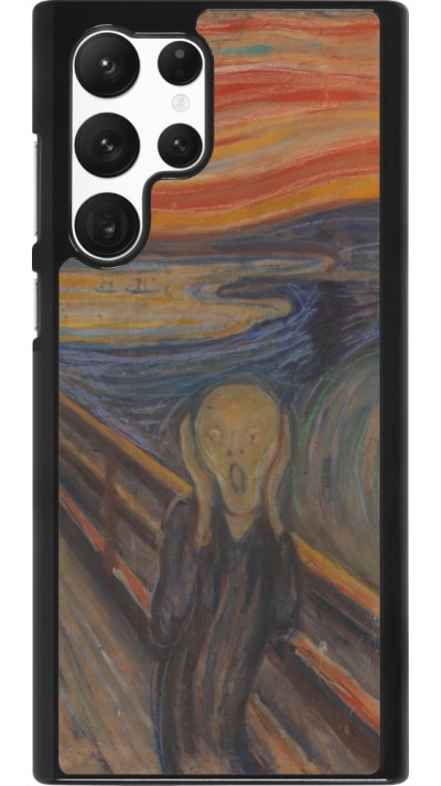 Coque Samsung Galaxy S22 Ultra - Tableau art - Le Cri - Edvard Munch