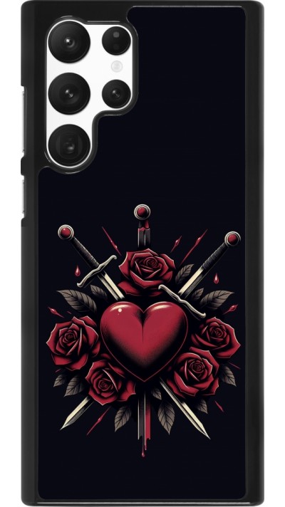 Coque Samsung Galaxy S22 Ultra - Valentine 2024 gothic love