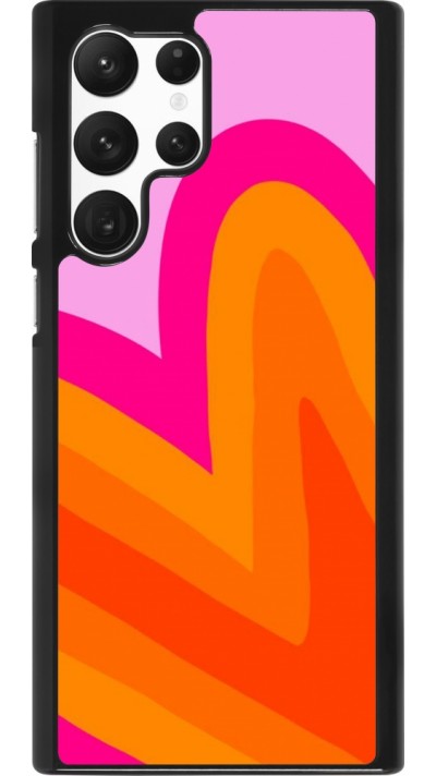 Coque Samsung Galaxy S22 Ultra - Valentine 2024 heart gradient