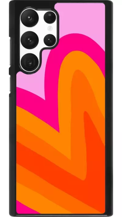 Coque Samsung Galaxy S22 Ultra - Valentine 2024 heart gradient