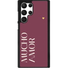 Coque Samsung Galaxy S22 Ultra - Valentine 2024 mucho amor rosado