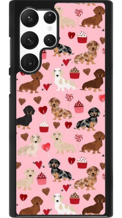 Coque Samsung Galaxy S22 Ultra - Valentine 2024 puppy love