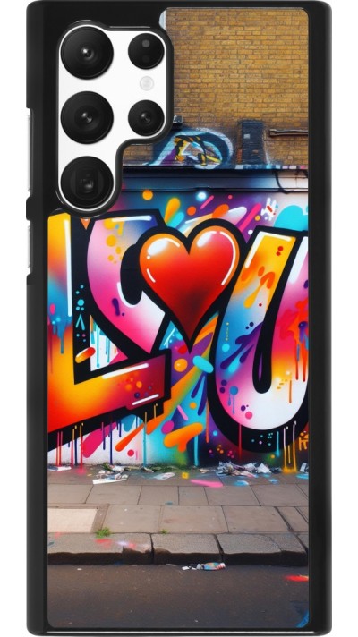 Coque Samsung Galaxy S22 Ultra - Valentine 2025 Love U Tag