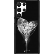 Coque Samsung Galaxy S22 Ultra - Valentine 2022 Black Smoke