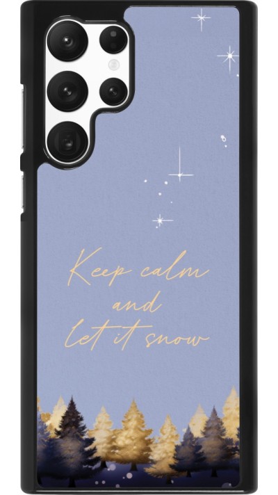 Coque Samsung Galaxy S22 Ultra - Winter 25 Winter illustration of trees