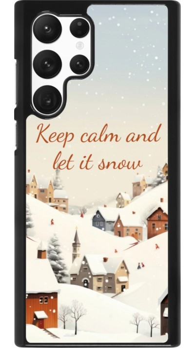 Coque Samsung Galaxy S22 Ultra - Winter 25 Winter Keep calm and let it snow