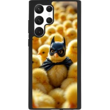 Coque Samsung Galaxy S22 Ultra - Silicone rigide noir Easter 2026 Chicken Batman