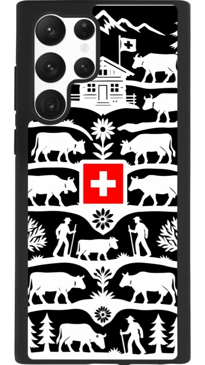 Samsung Galaxy S22 Ultra Case Hülle - Silikon schwarz Poya Schweiz 3 schwarz