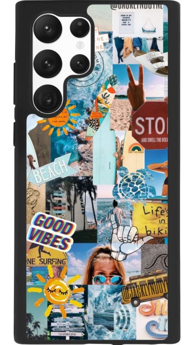 Coque Samsung Galaxy S22 Ultra - Silicone rigide noir Summer 2021 15