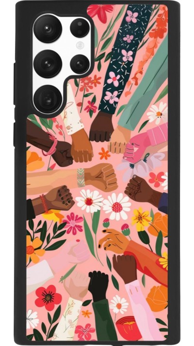 Samsung Galaxy S22 Ultra Case Hülle - Silikon schwarz Womens day 2026 8